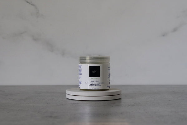 Ultra-Fine Organic Sugar Face Polish (Citrus Ginger)